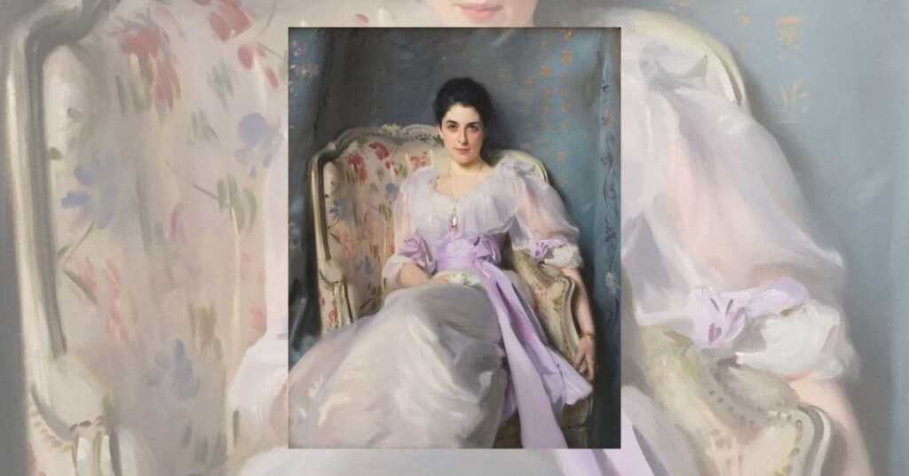 Il quadro di John Sargent l'eleganza del grande ritrattista