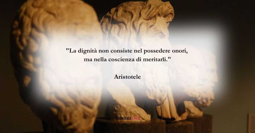 La frase di Aristotele sul valore dell'impegno