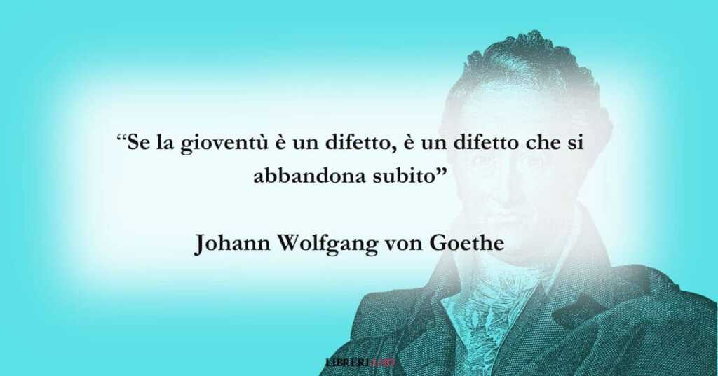 La frase di Goethe sul tempo che inesorabilmente passa