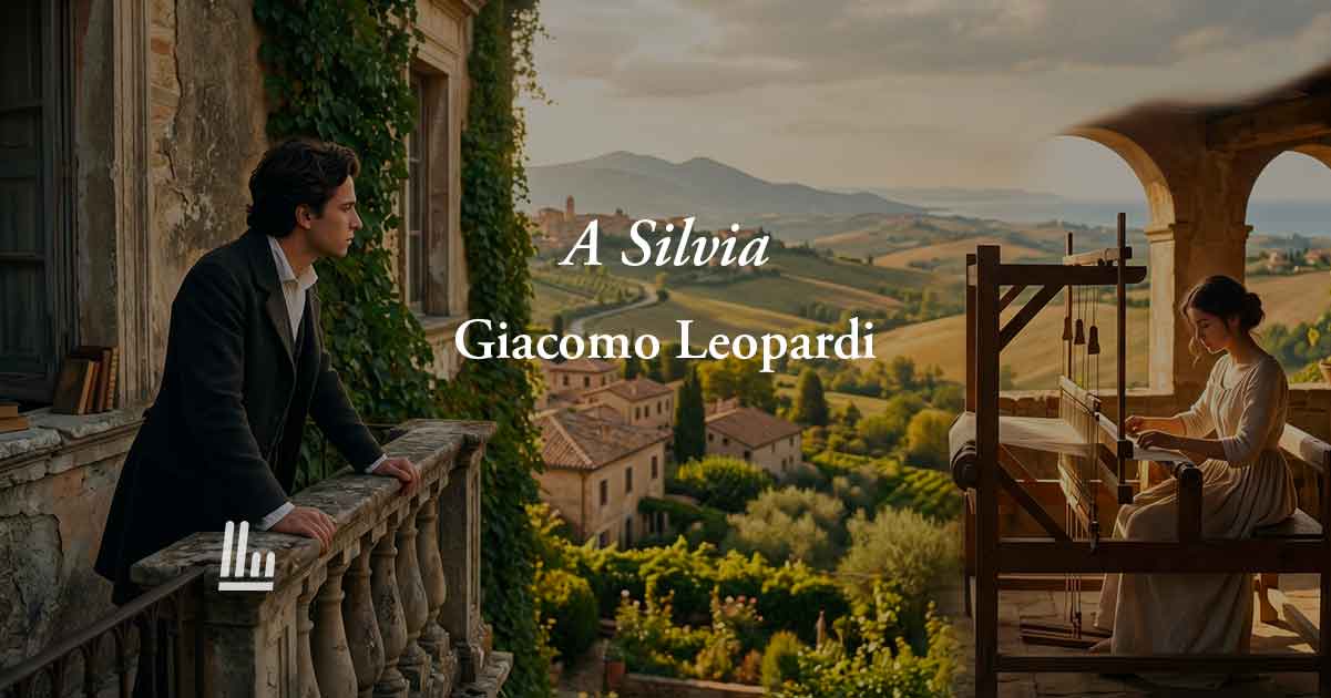 A Silvia (1828) di Giacomo Leopardi: il Canto immortale sulla fine della speranza e della felicità