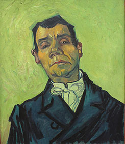 Vincent van GoghRitratto di uomo (Ritratto di Joseph-Michel Ginoux)