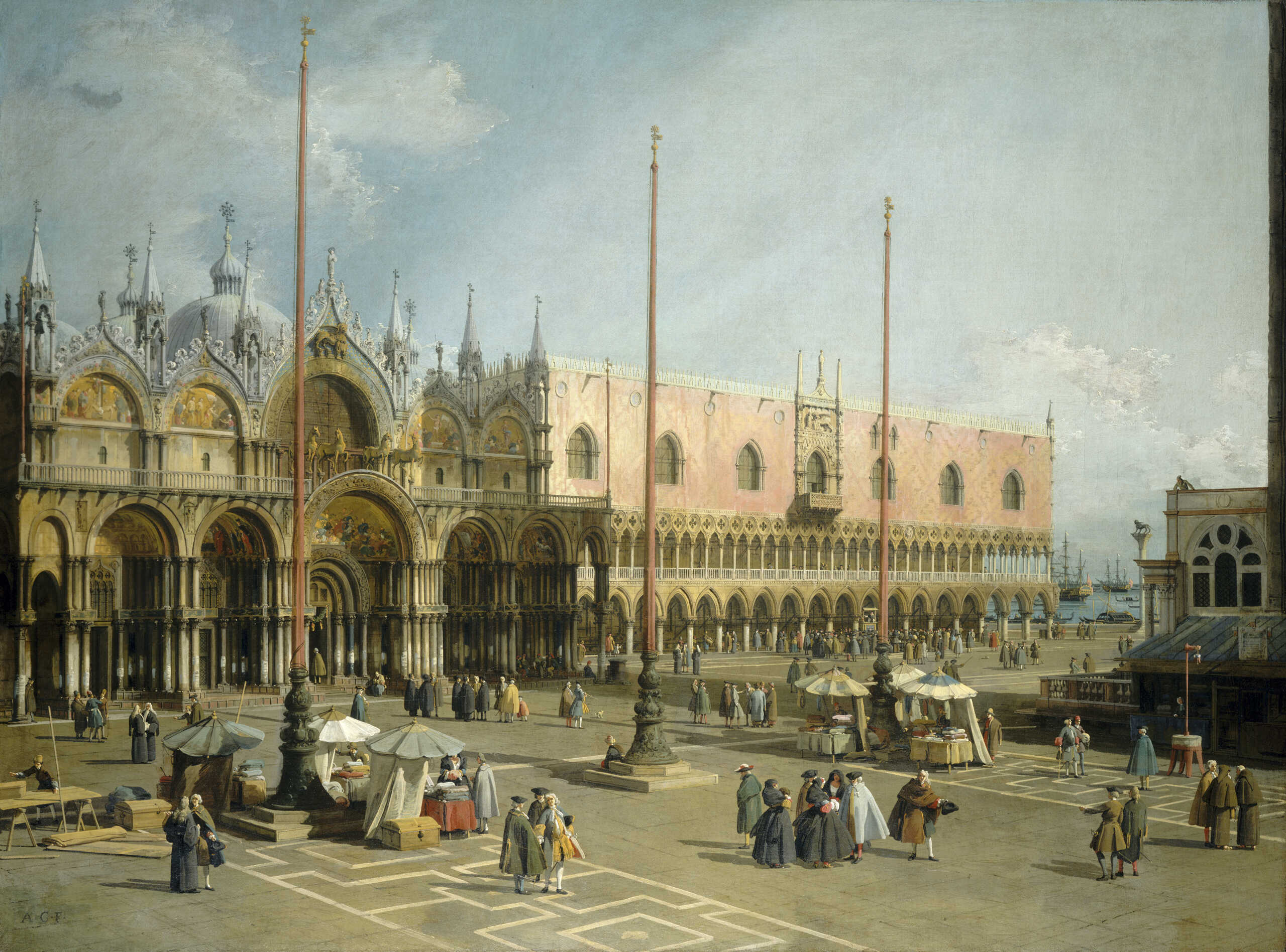 04.Canaletto Piazza SanMarco Est scaled