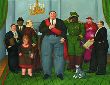 Fernando Botero - Presidente y sus ministros