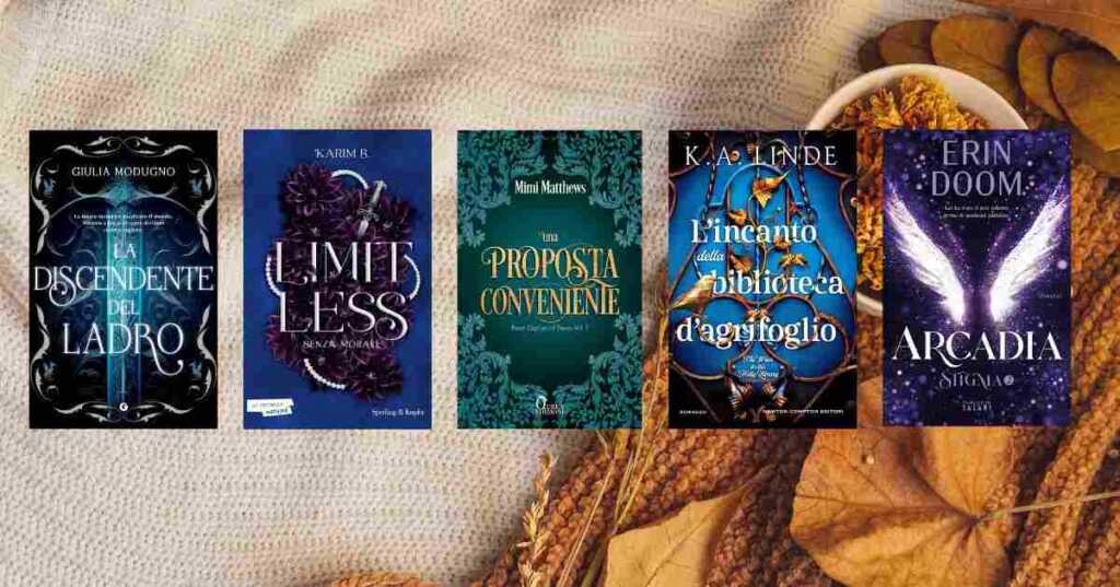 5 libri romance da leggere questo autunno