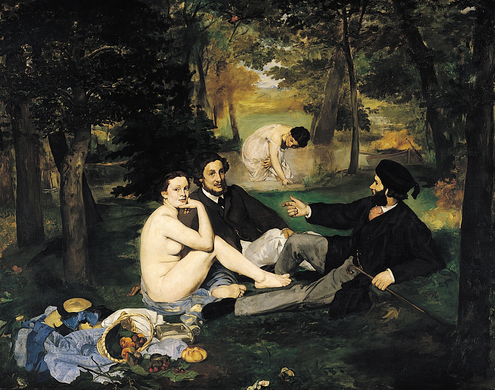 Le déjeuner sur l'herbe - Manet