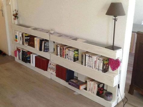 libreria fai da te pallet 3