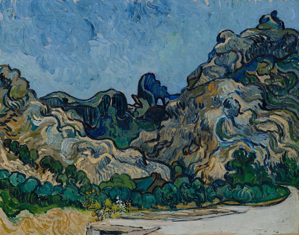 9. Van Gogh Montagne a Saint Remy