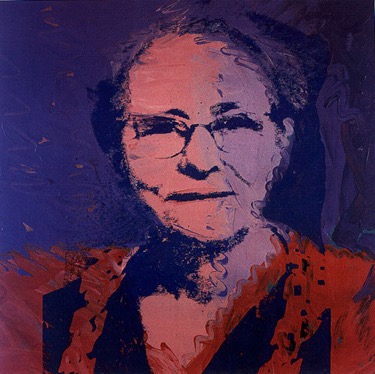 ANDY WARHOL JULIA WARHOLA 1974