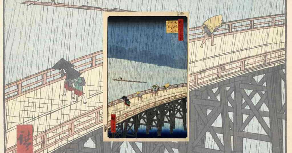 "Acquazzone ad Atake", l'opera di Hiroshige simbolo del ritorno alla routine