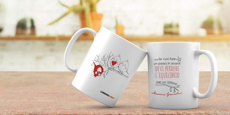 AforisMug, le tazze d'autore social nate per promuovere i libri e la lettura