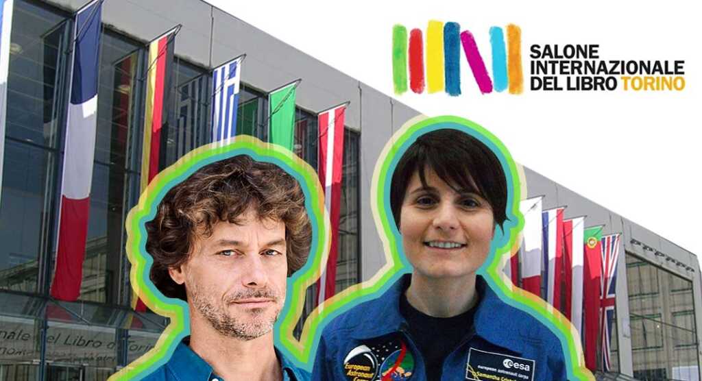 Alberto Angela e AstroSamanta a Il Salone del Libro di Torino