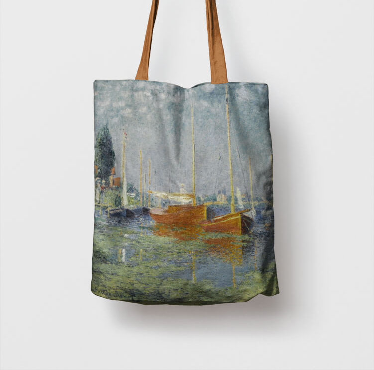 Argenteuil Claude Monet Shopper Skira Arte Borse
