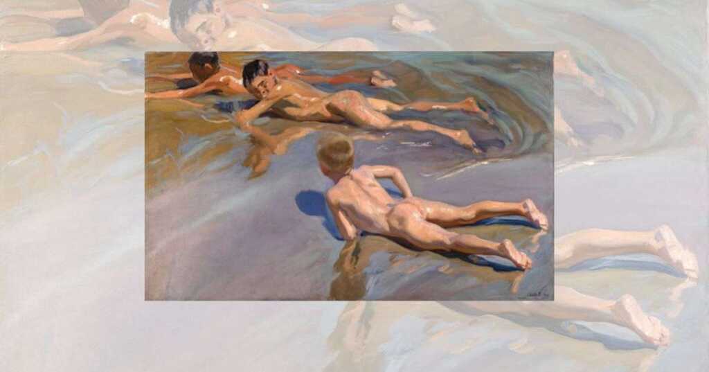 Bambini sulla spiaggia, il quadro di Joaquín Sorolla che celebra l'estate