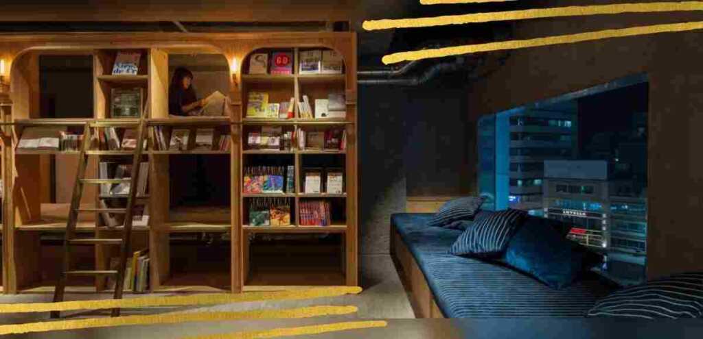 "Book and Bed" , un hotel a Tokyo per dormire tra i libri