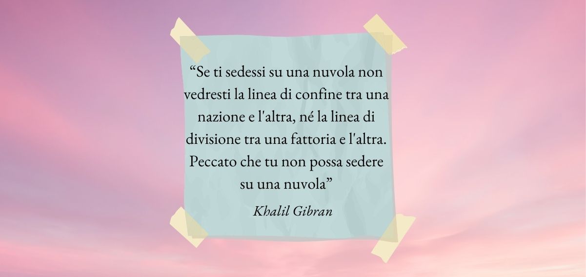 Una frase di Khalil Gibran sul valore della pace