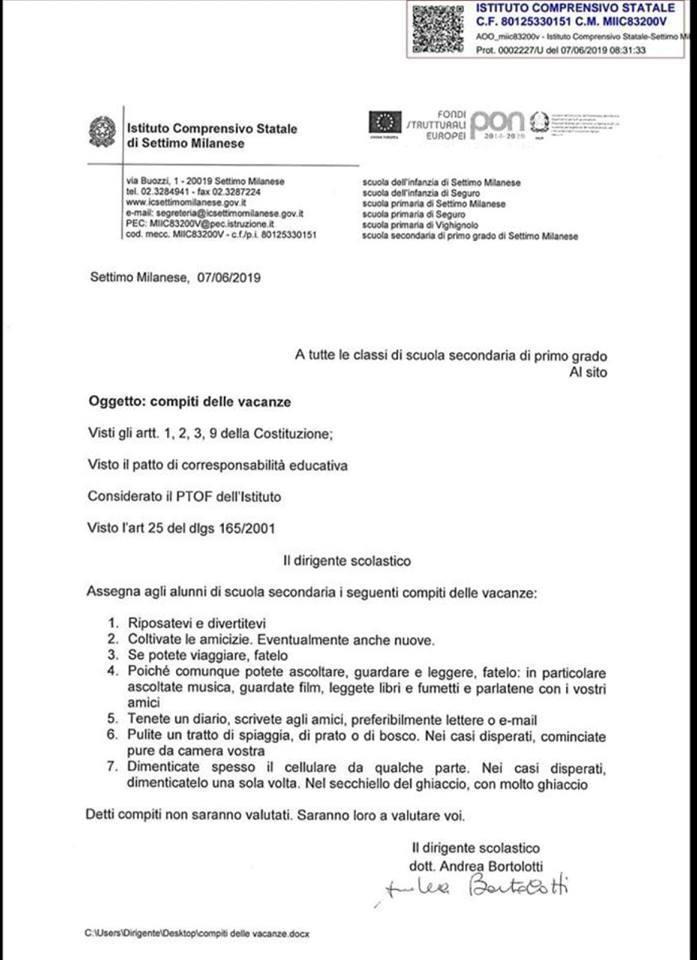 CIRCOLARE-compiti vacanze