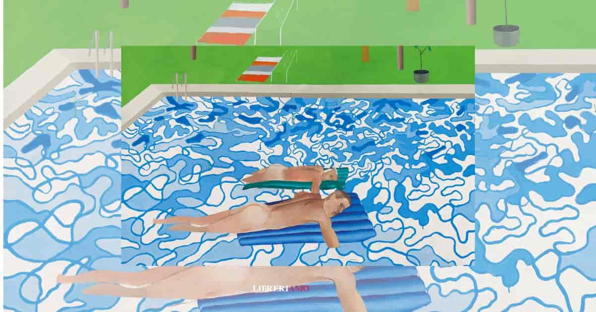 “California” di David Hockney un tuffo nell'estate
