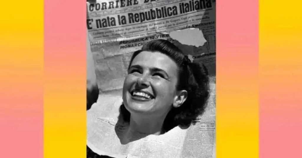 Chi è Anna Iberti, la ragazza protagonista della foto simbolo della Repubblica Italiana