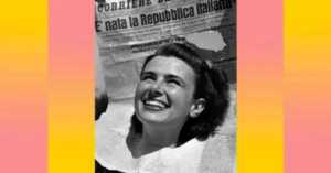 Chi è Anna Iberti, la ragazza protagonista della foto simbolo della Repubblica Italiana
