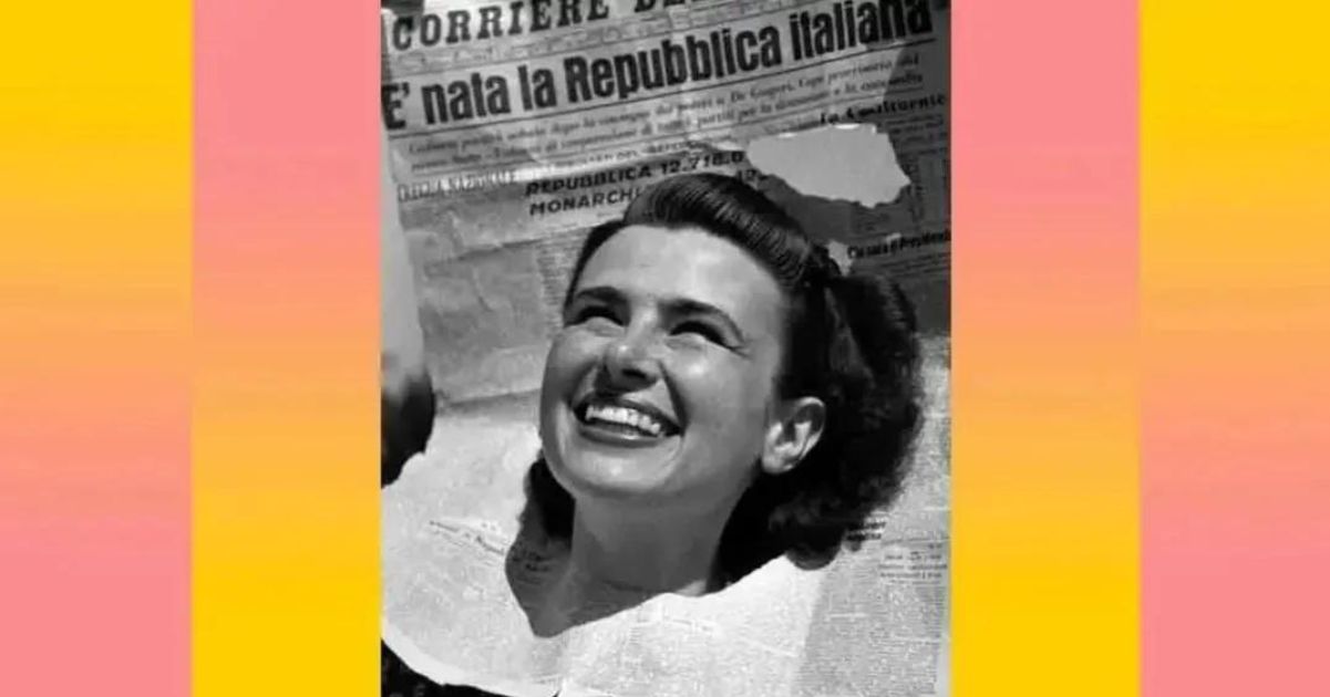 Chi è Anna Iberti, la ragazza protagonista della foto simbolo della Repubblica Italiana
