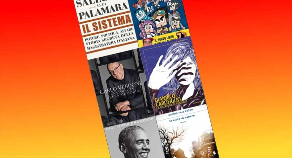 Classifica libri più venduti della settimana, sul podio la novità Carlo Verdone