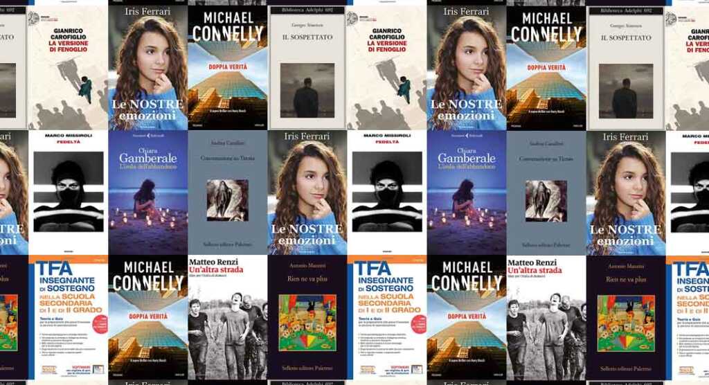 Classifica libri più venduti. Chiara Gamberale al secondo posto