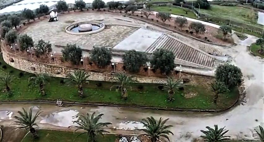  Veduta dall’alto del Piazzale delle Primizie. Vittoria. 