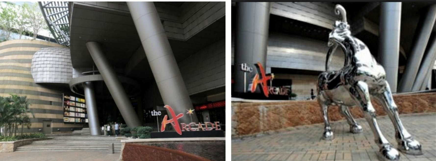The Arcade a Cyberport ad Hong Kong. 2011 
