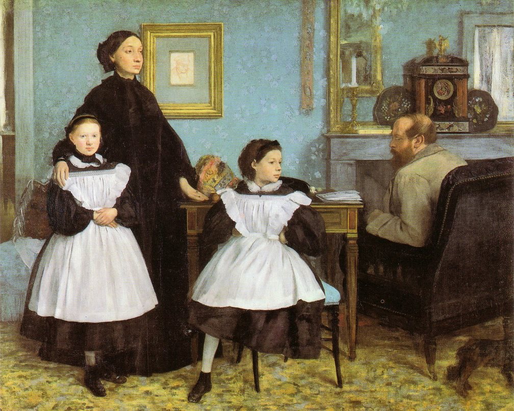 Edgar Degas La famille Bellelli 1