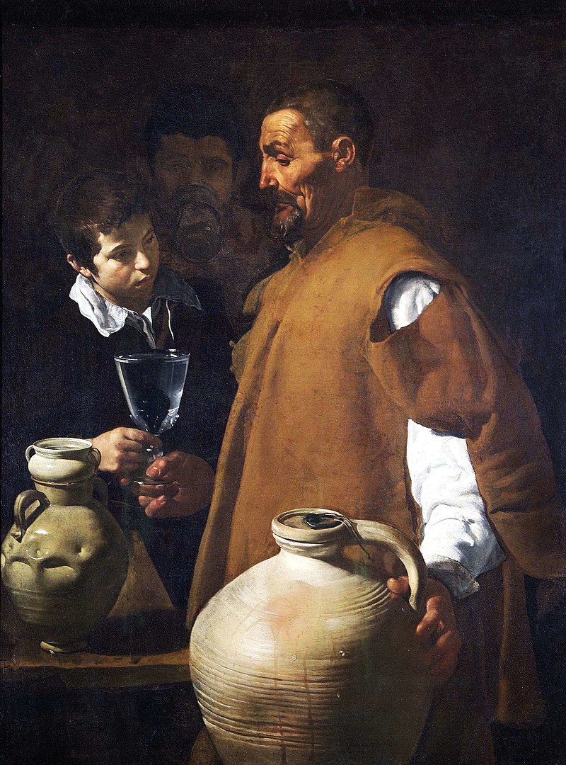 El aguador de Sevilla por Diego Velazquez