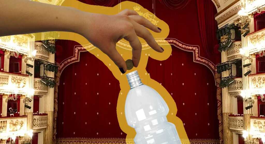 FareRaccolta, in cambio di bottiglie di plastica vado a teatro