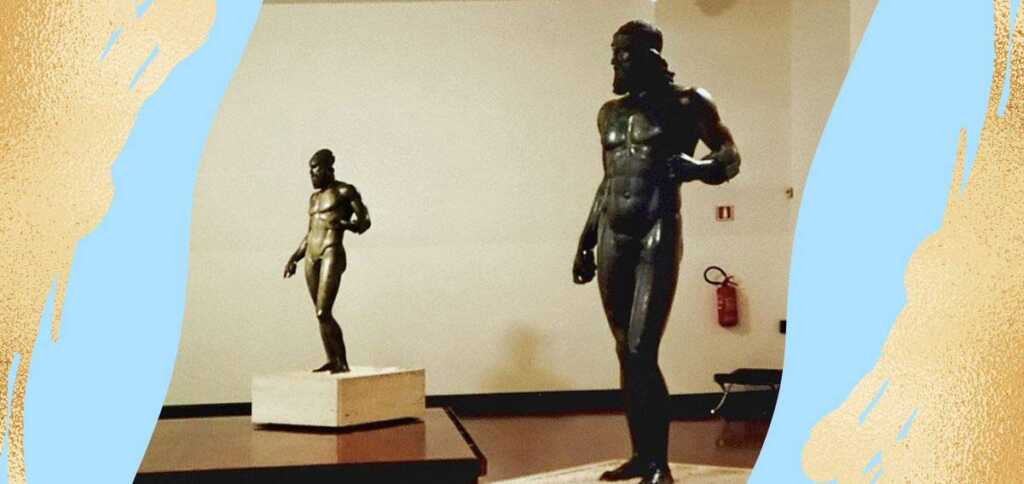 I Bronzi di Riace, un percorso di immagini con fotografie di Luigi Spina