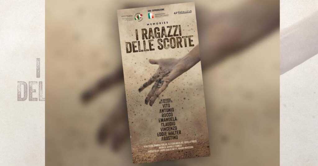 I ragazzi delle scorte, la docuserie omaggio agli agenti vicino a Falcone e Borsellino