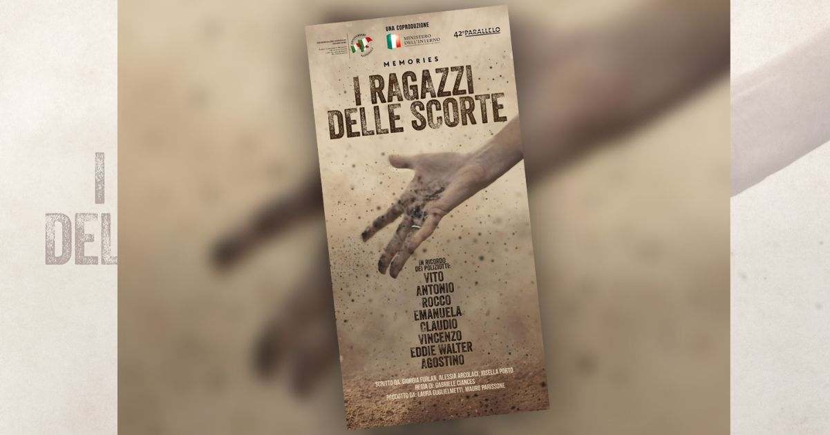 I ragazzi delle scorte, la docuserie omaggio agli agenti vicino a Falcone e Borsellino
