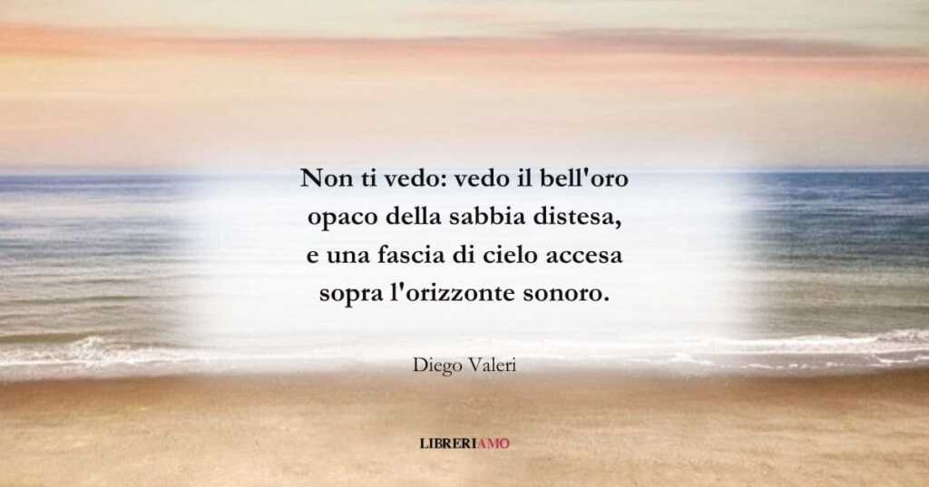 I versi di Diego Valeri sulla calma della spiaggia estiva