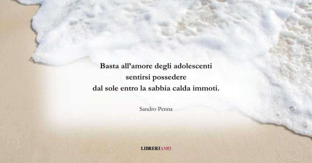 I versi di Sandro Penna che celebrano i giovani e l'estate