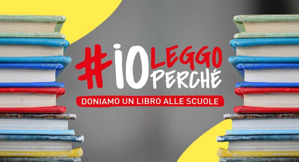 #IOLEGGOPERCHÉ, 1 milione di libri donato alla scuola