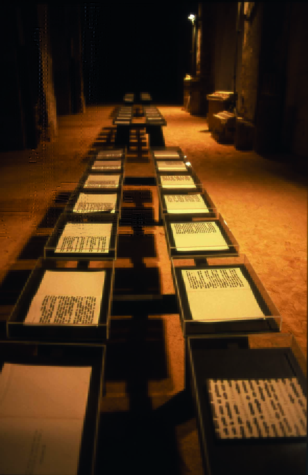 Il Cristo cancellatore 1968 installaz