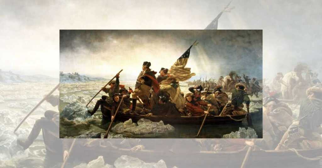 Il quadro di Emanuel Leutze che celebra l'Indipendenza americana