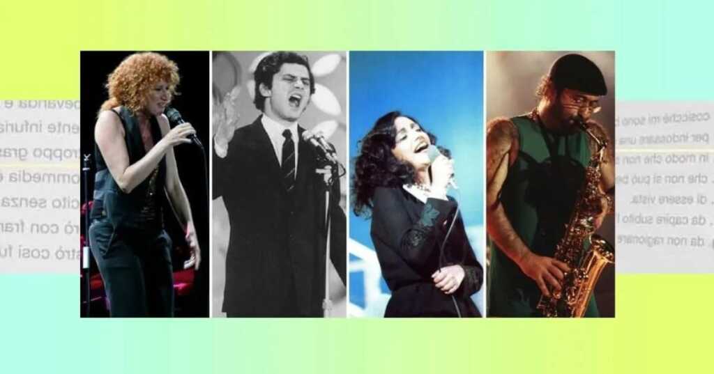 Sanremo, le 10 canzoni più poetiche della storia del Festival