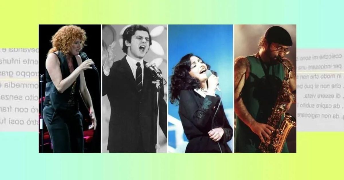 Sanremo, le 10 canzoni più poetiche della storia del Festival