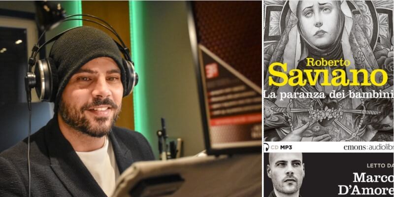 Marco D'Amore, "Un'audiolibro favorisce il viaggio del lettore"