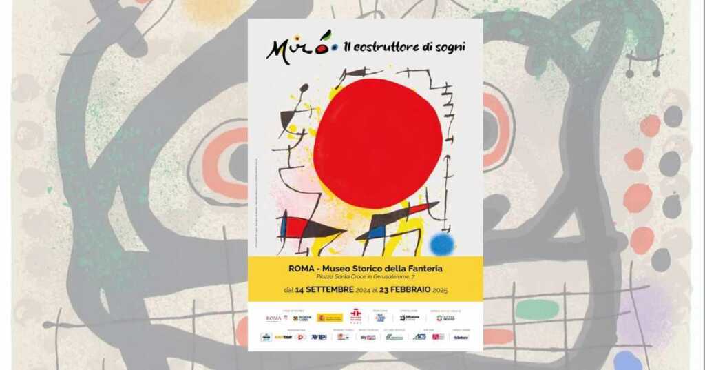 Joan Mirò, il costruttore di sogni in mostra a Roma