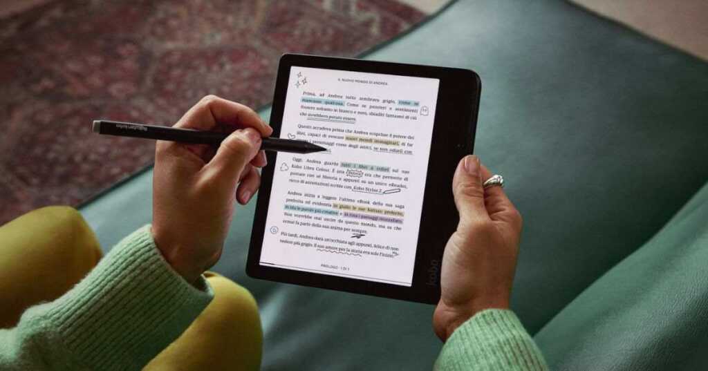 Kobo lancia i primi eReader a colori per una nuova esperienza di lettura