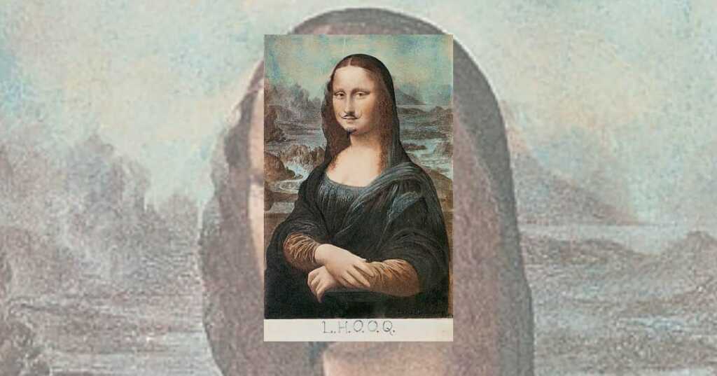 La Gioconda coi baffi il curioso quadro di Marcel Duchamp