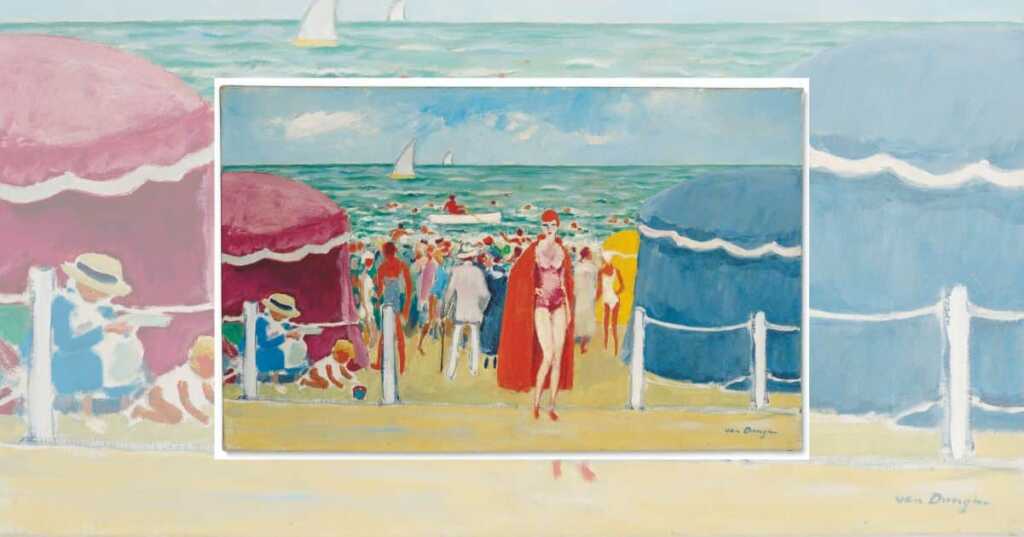 La baignade ou tide di Kees van Dongen L'estate nell'arte