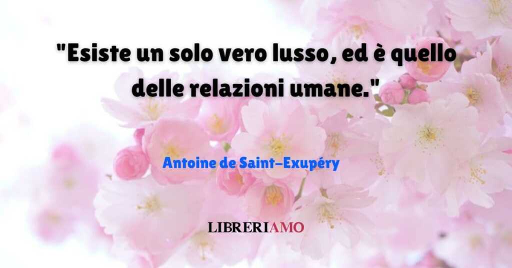 La frase di Saint-Exupéry e il valore delle relazioni umane
