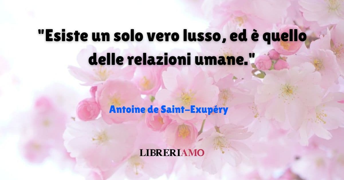 La frase di Saint-Exupéry e il valore delle relazioni umane