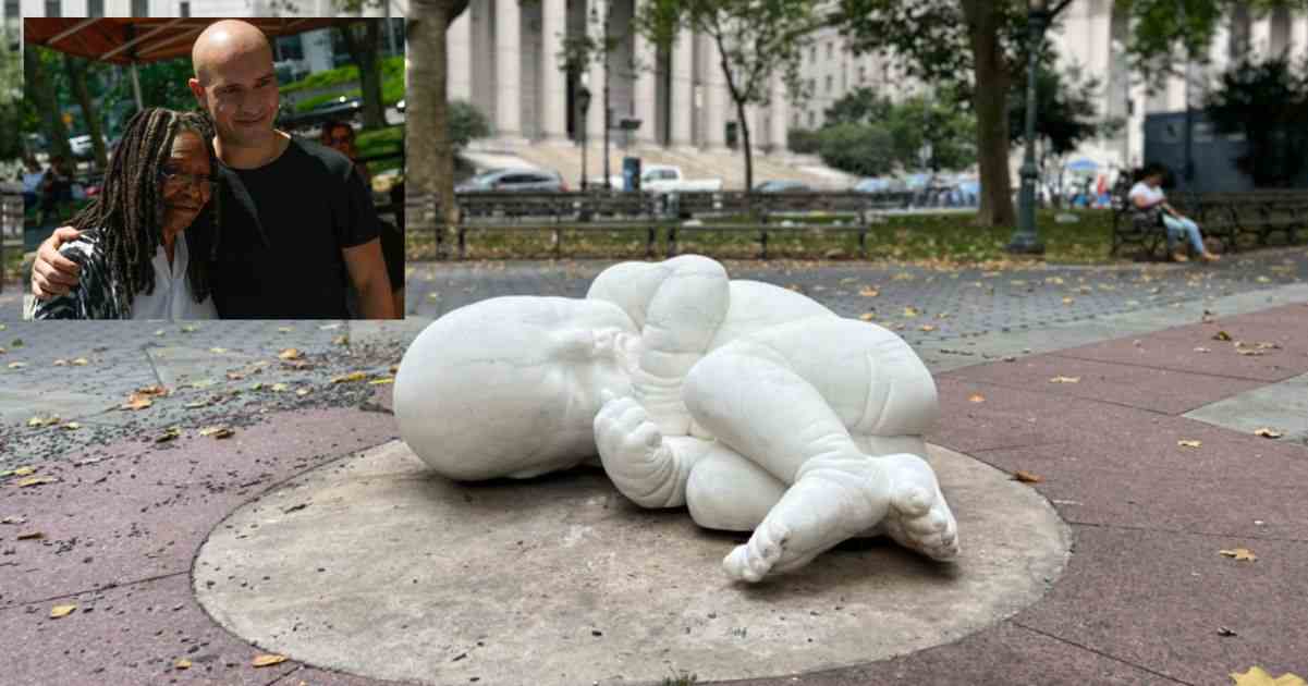 Look Down, l'opera d'arte di Jago risveglia le coscienze a New York