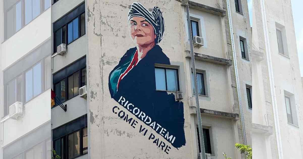Michela Murgia, un grande murale a Roma per ricordarla 3 Michela Murgia, un grande murale a Roma per ricordarla